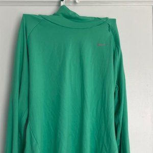 Green Long sleeve Running shirt